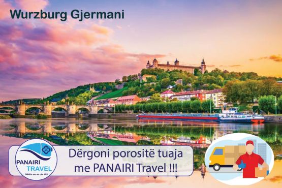 Pako nga Wurzburg per Tirane dhe nga Tirana per Gjermani me PANAIRI TRAVEL GJERMANI